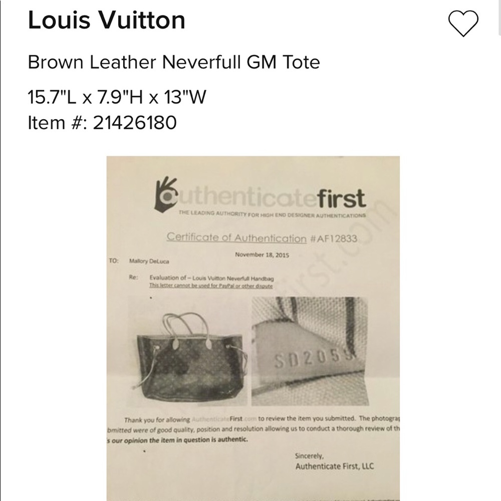 MORE PICS OF LV NEVERFULL GM